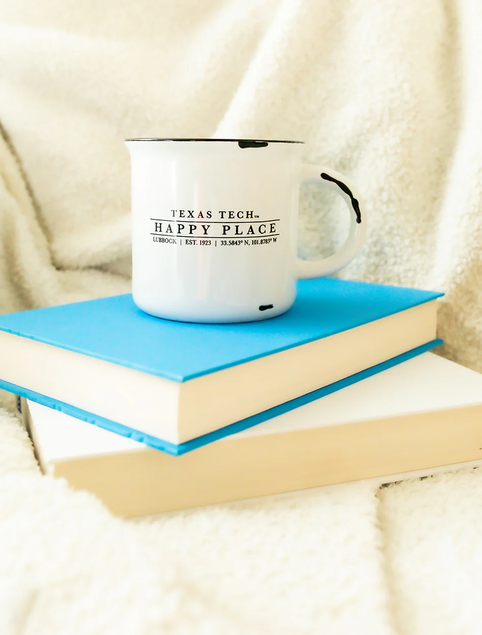Texas Tech "Happy Place" Campfire Mug
