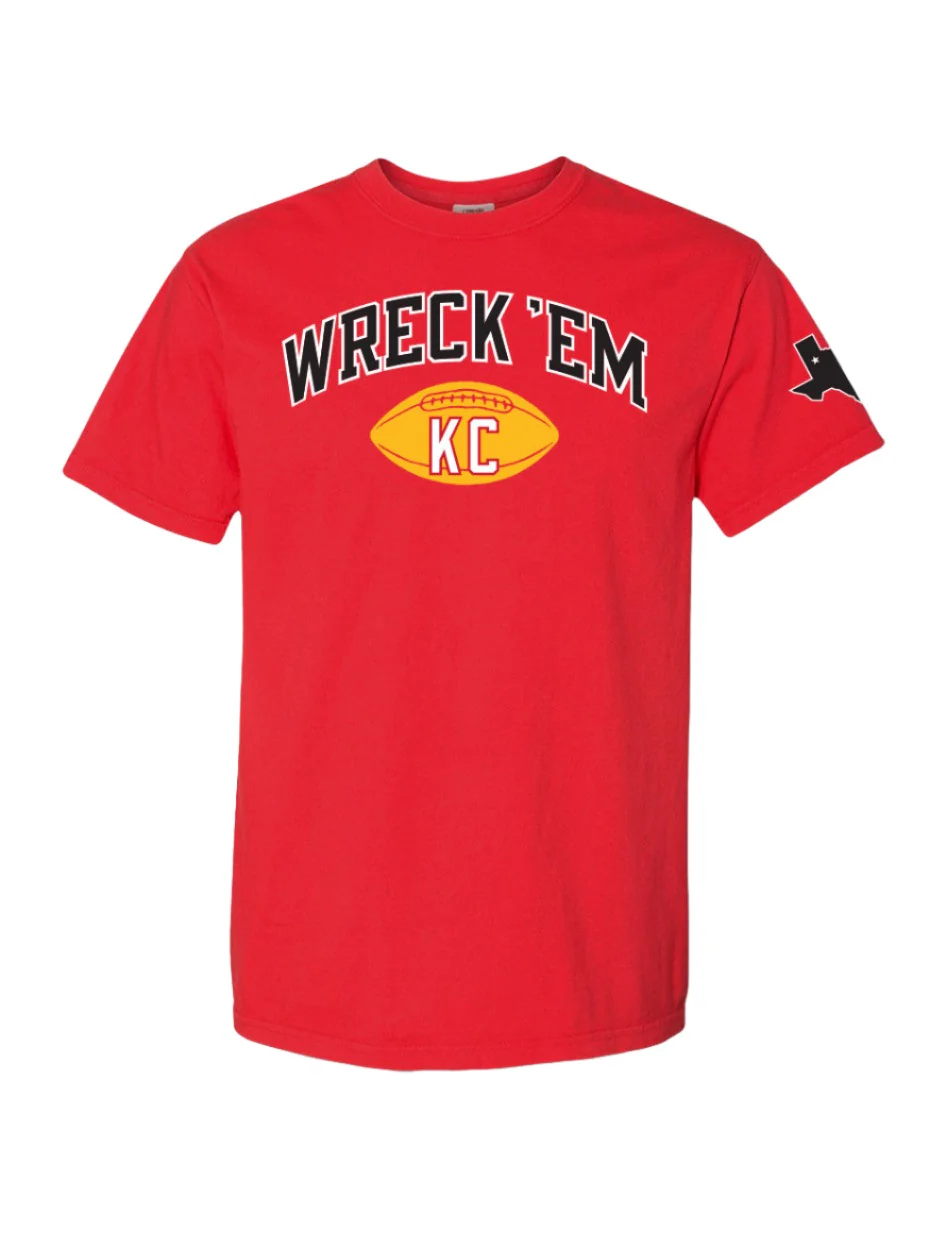 Wreck'em Showtime Football T-Shirt - Image 3
