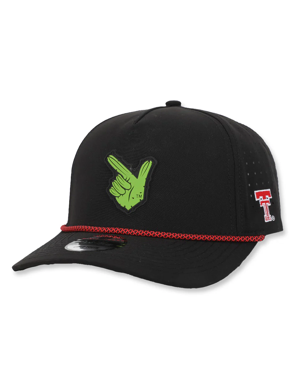 YOUTH Dark Horse "Cactus PVC" Black Rope Snapback