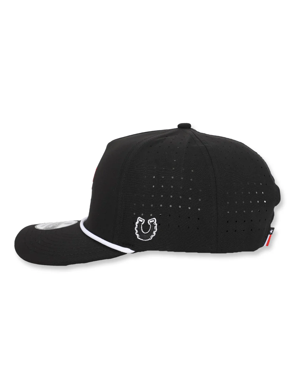 YOUTH Dark Horse "Classic Throwback" BLACK Snapback Cap - Image 3