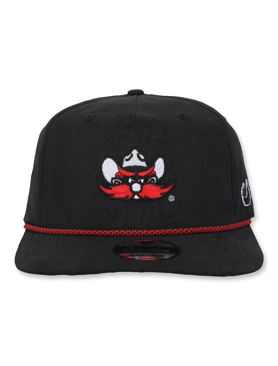 YOUTH Dark Horse "Raider Red" Vintage Rope Snapback - Image 2