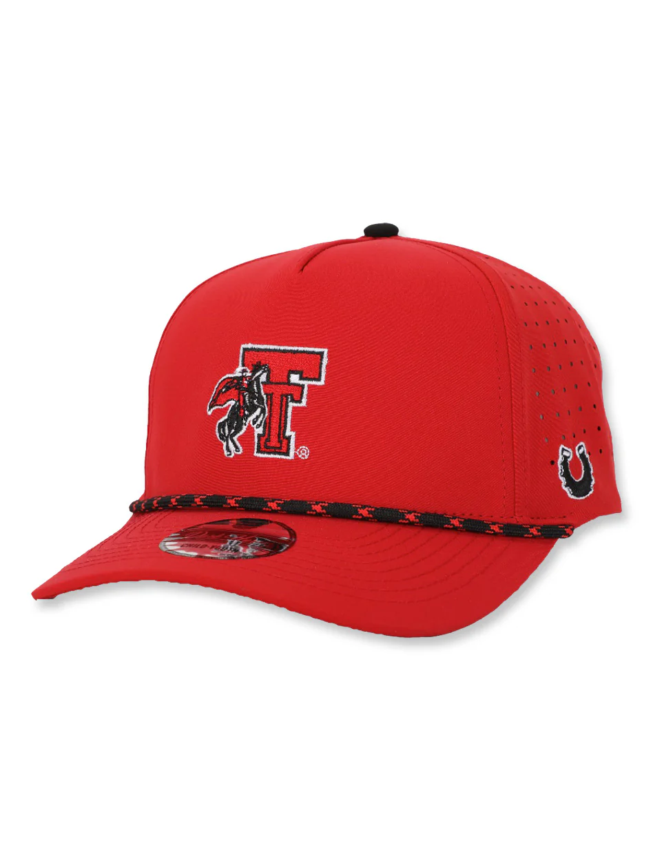 YOUTH Dark Horse "TB Rearing Rider" Red Snapback Cap