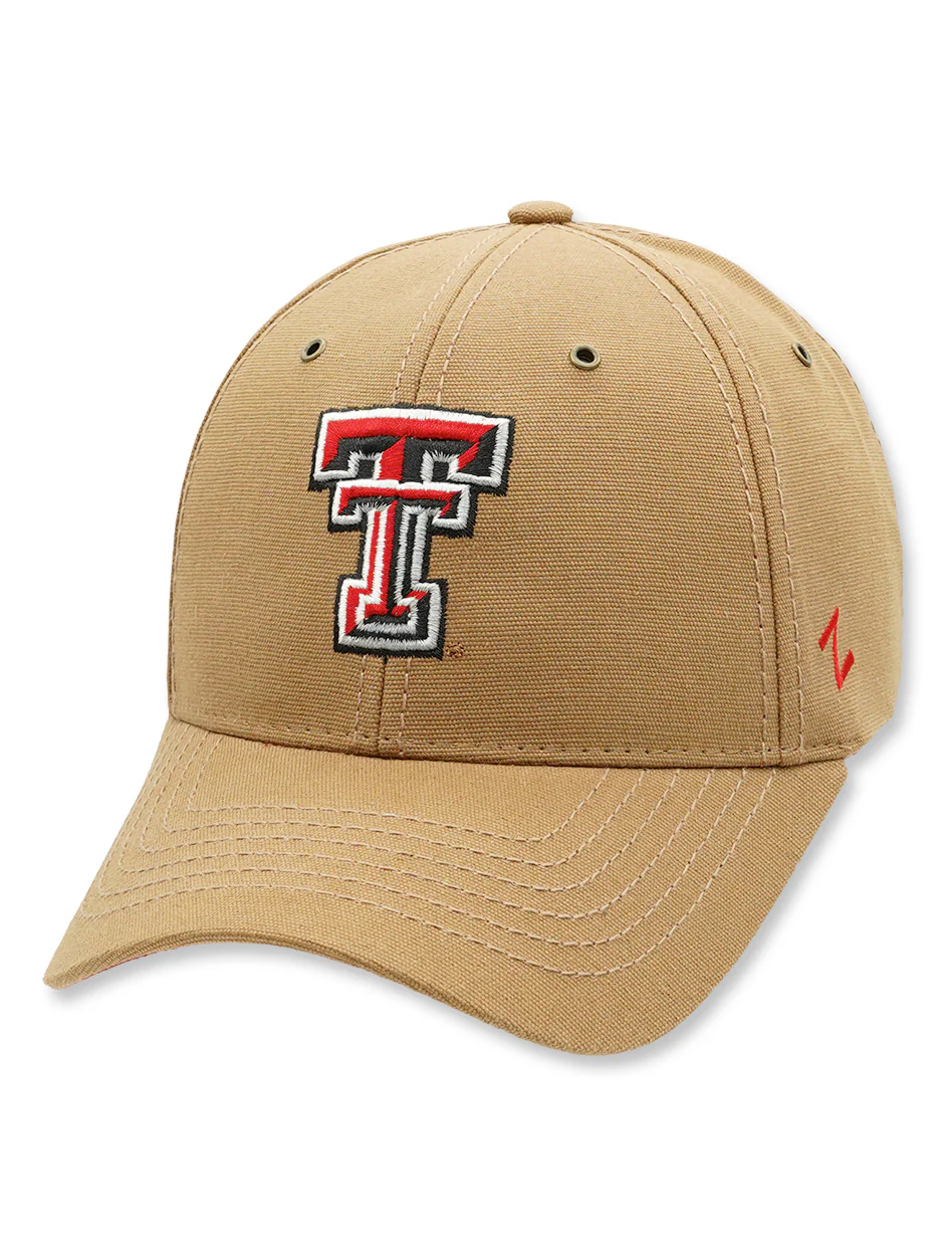 Zephyr Texas Tech Double T "Handyman" Metal Eyelets Adj. Cap