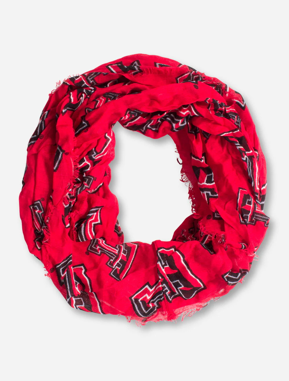 ZooZatz Texas Tech Double T Infinity Scarf